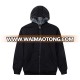 china factory outdoor hoodies zipper-up fleece lining winter men jackets